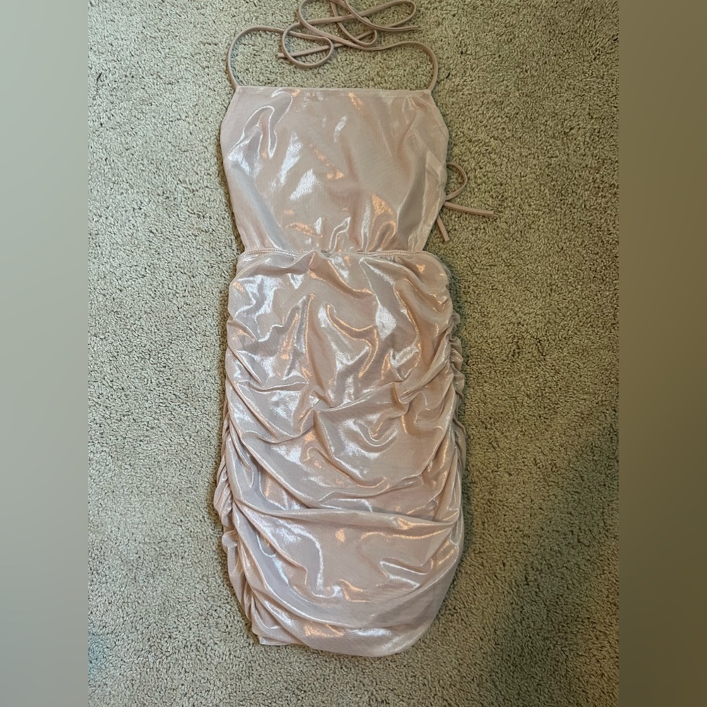 Rose Gold Lucy in the Sky Dress
